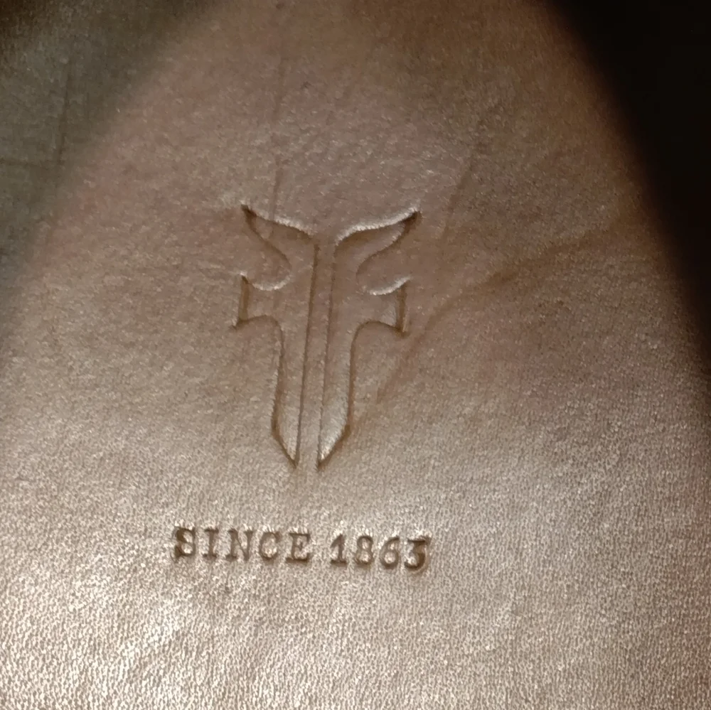 FRYE Allen moccasine suede #12 - Picture 10 of 11